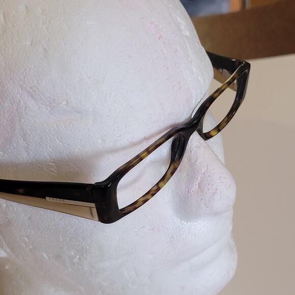 Vintage Prada VPR 16G Two tone  Eyeglasses Frames 51-17-135 Italy 766-101 main image 4